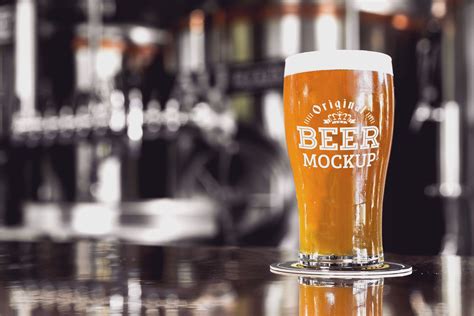 Download Beer Glass Mock-up#61